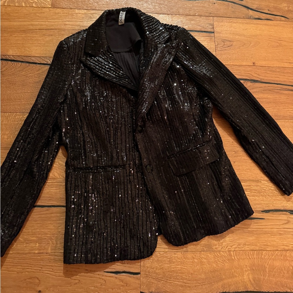 vintage sequin blazer